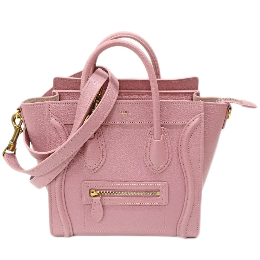 Celine drummed calfskin leather Luggage tote bag - Picture 1 of 10